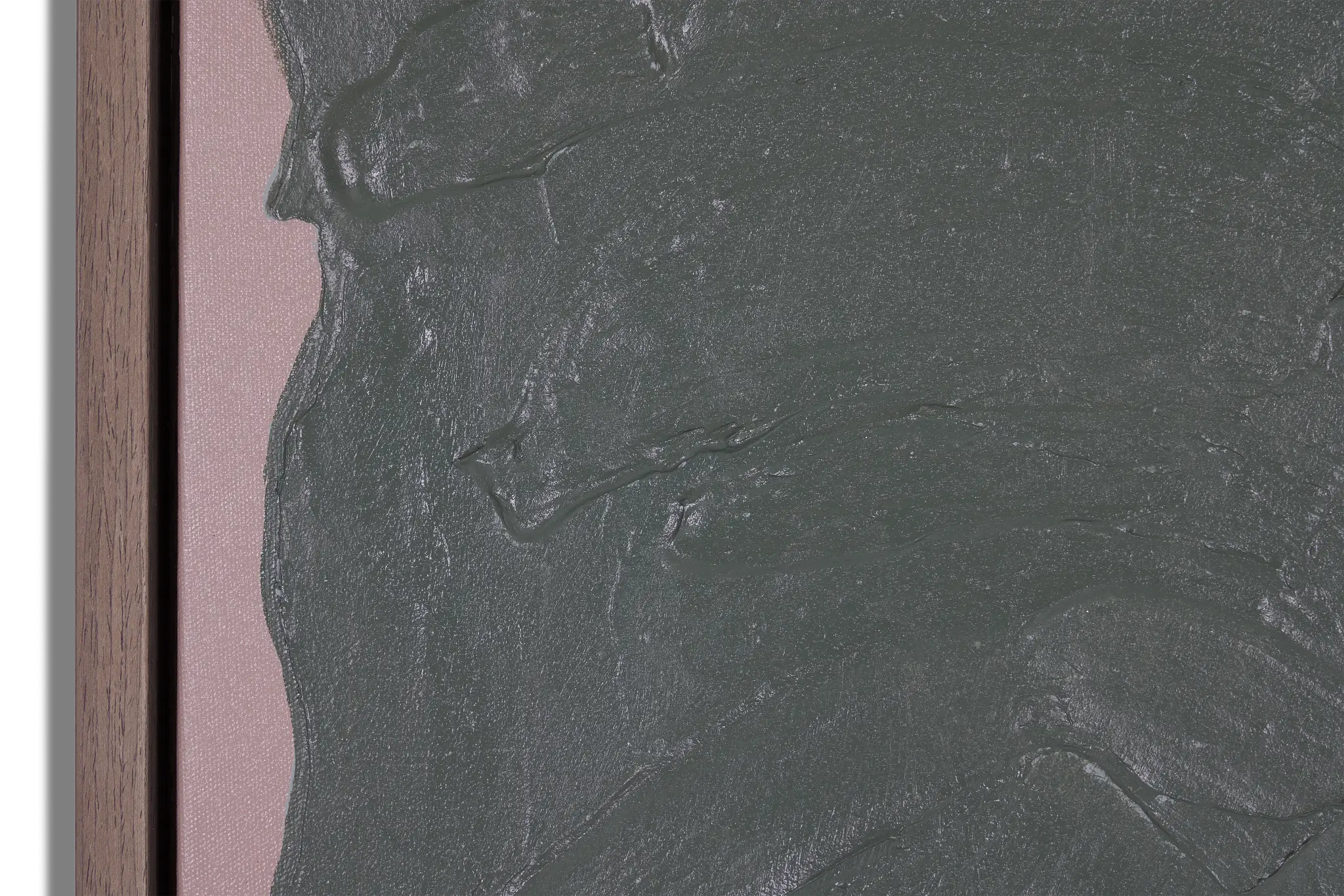 Moss Dark Green Framed Canvas Wall Art Moss Dark Green Framed Canvas Wall Art