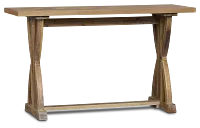 Joplin Light Tone Trestle Sofa Table