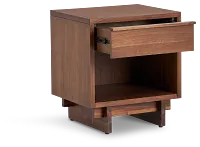 Bowery Dark Tone Nightstand