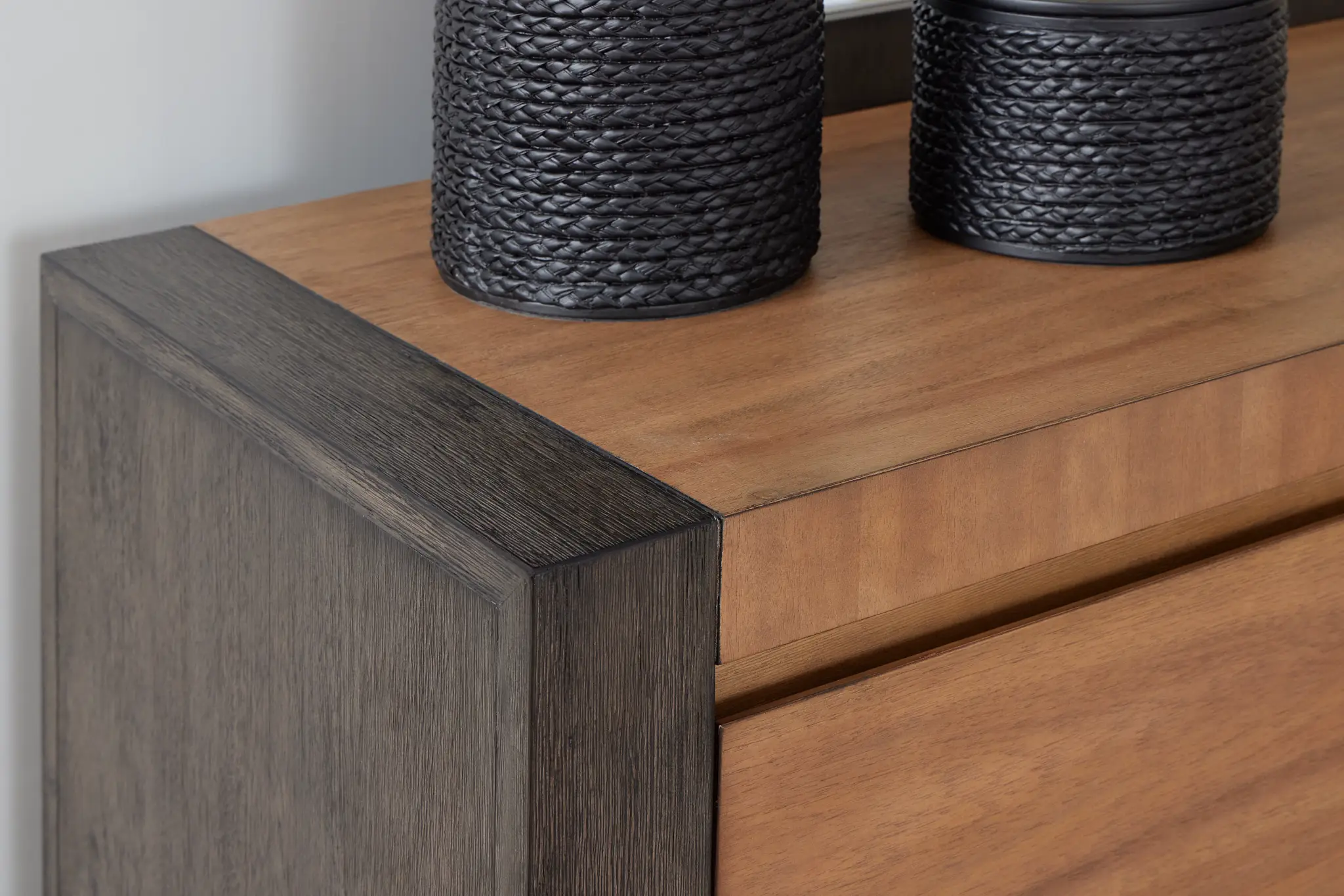 Jackson Two-tone Dresser & Mirror Jackson Two-tone Dresser & Mirror