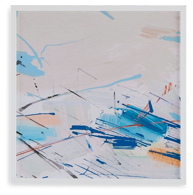 Ella Ivory Framed Wall Art