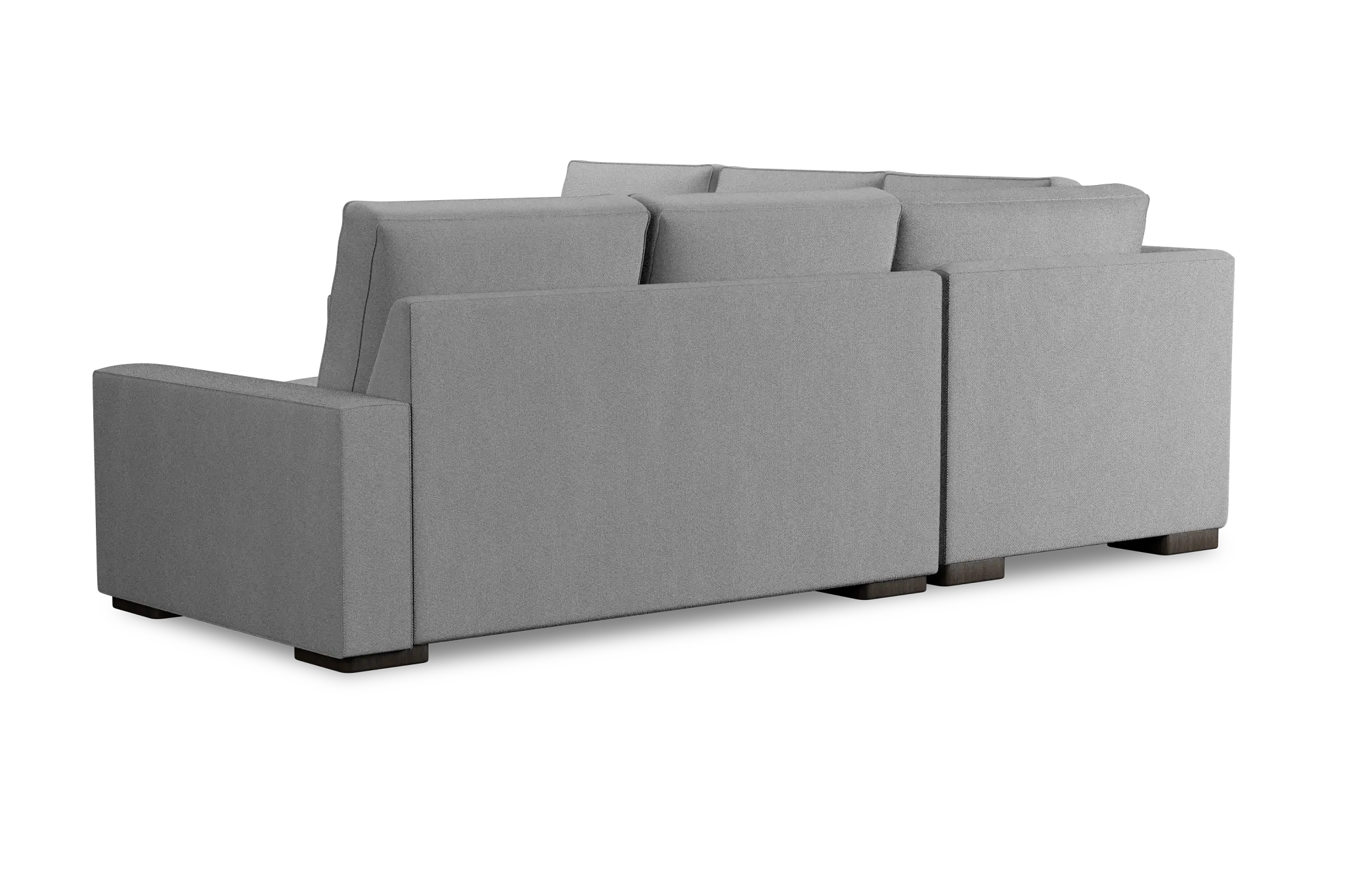 Edgewater Delray Light Gray Small Two-arm Sectional Edgewater Delray Light Gray Small Two-arm Sectional