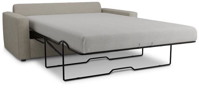 Siesta Elite Gray Fabric Memory Foam Sleeper