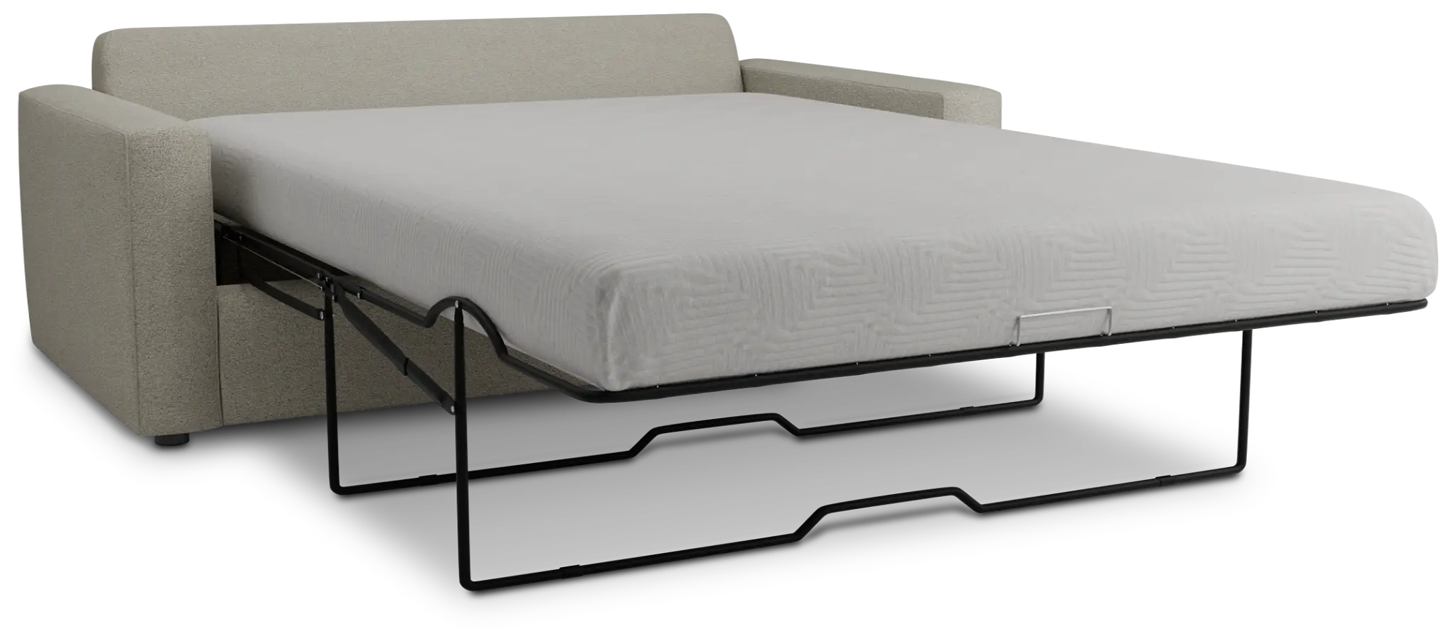 Siesta Elite Gray Fabric Memory Foam Sleeper Siesta Elite Gray Fabric Memory Foam Sleeper