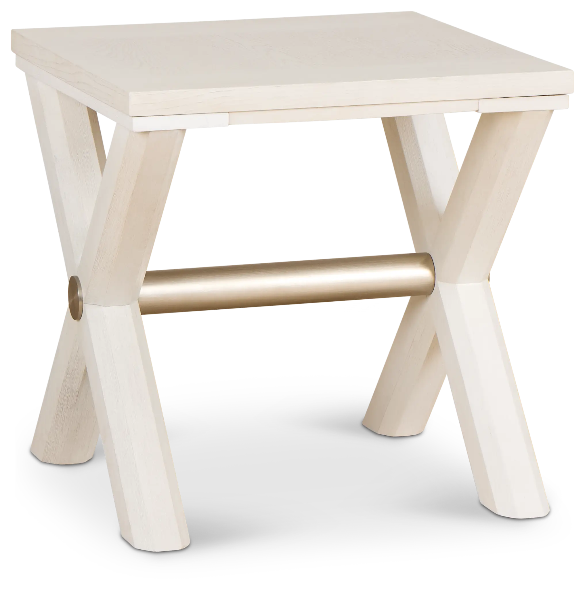 Brookside White End Table Brookside White End Table