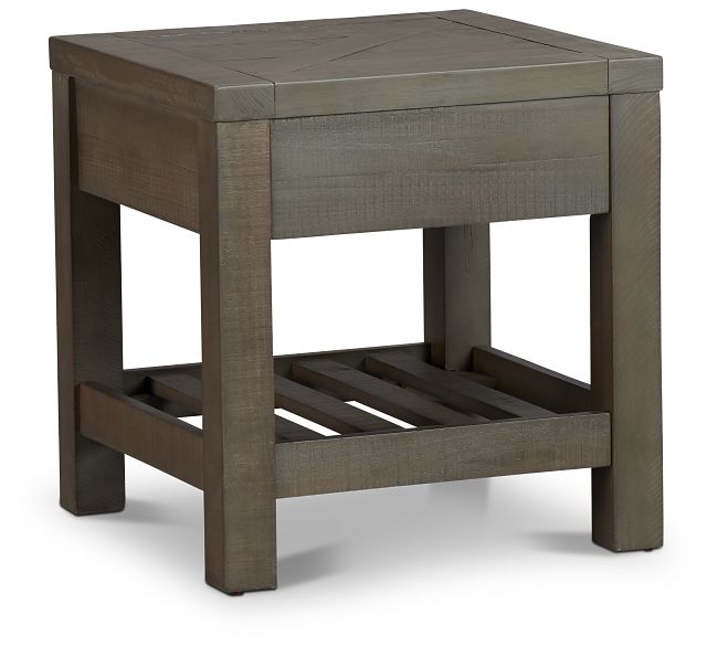 Taryn Gray Square End Table