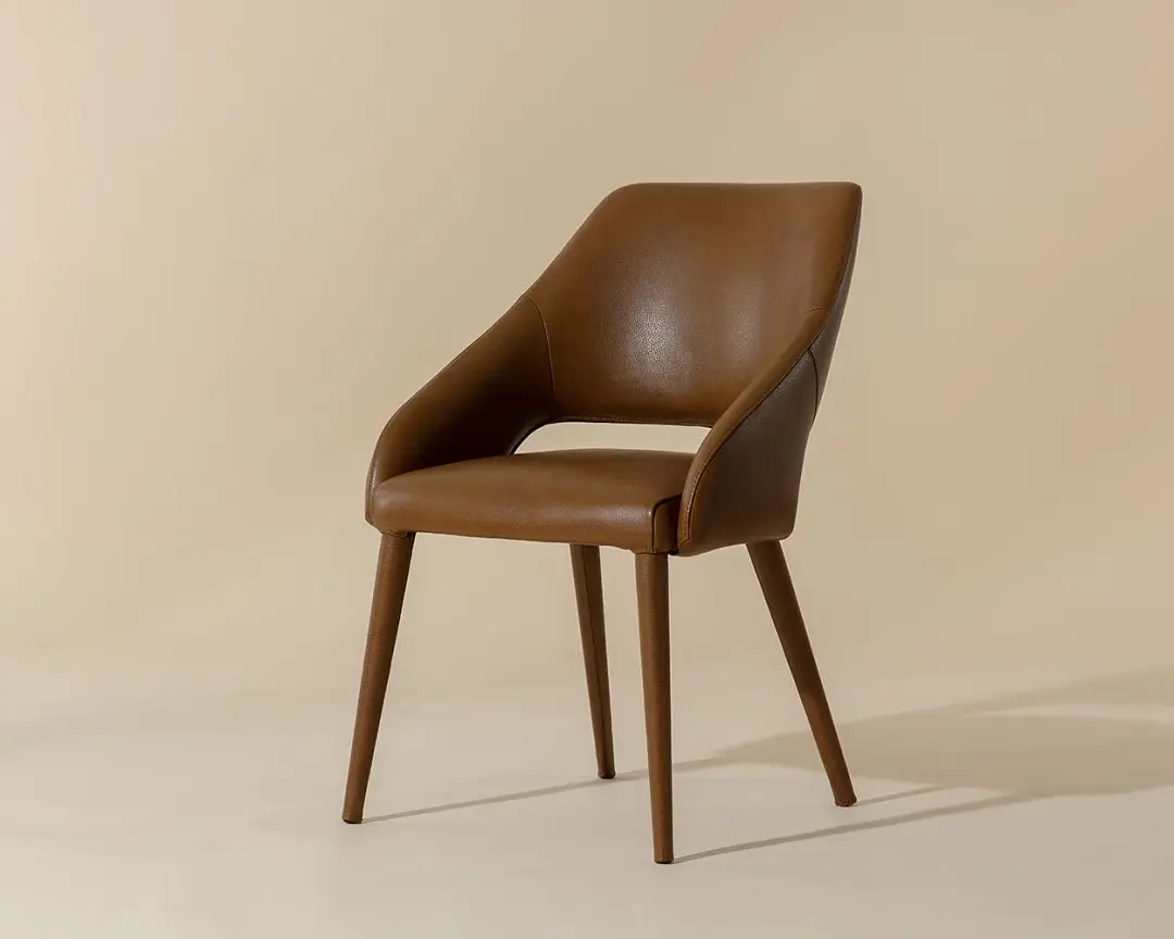 Vannah Brown Upholstered Arm Chair Vannah Brown Upholstered Arm Chair