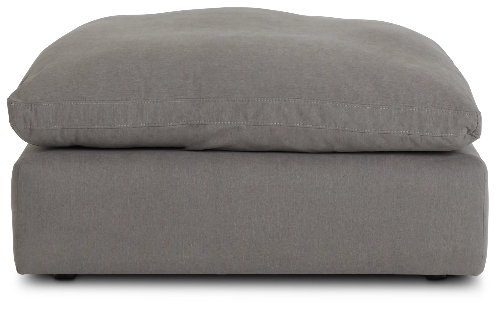 Nixon Light Gray Fabric Cocktail Ottoman