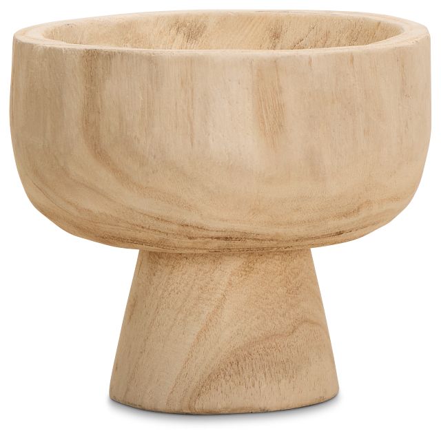 Pauli Light Tone Wood Bowl