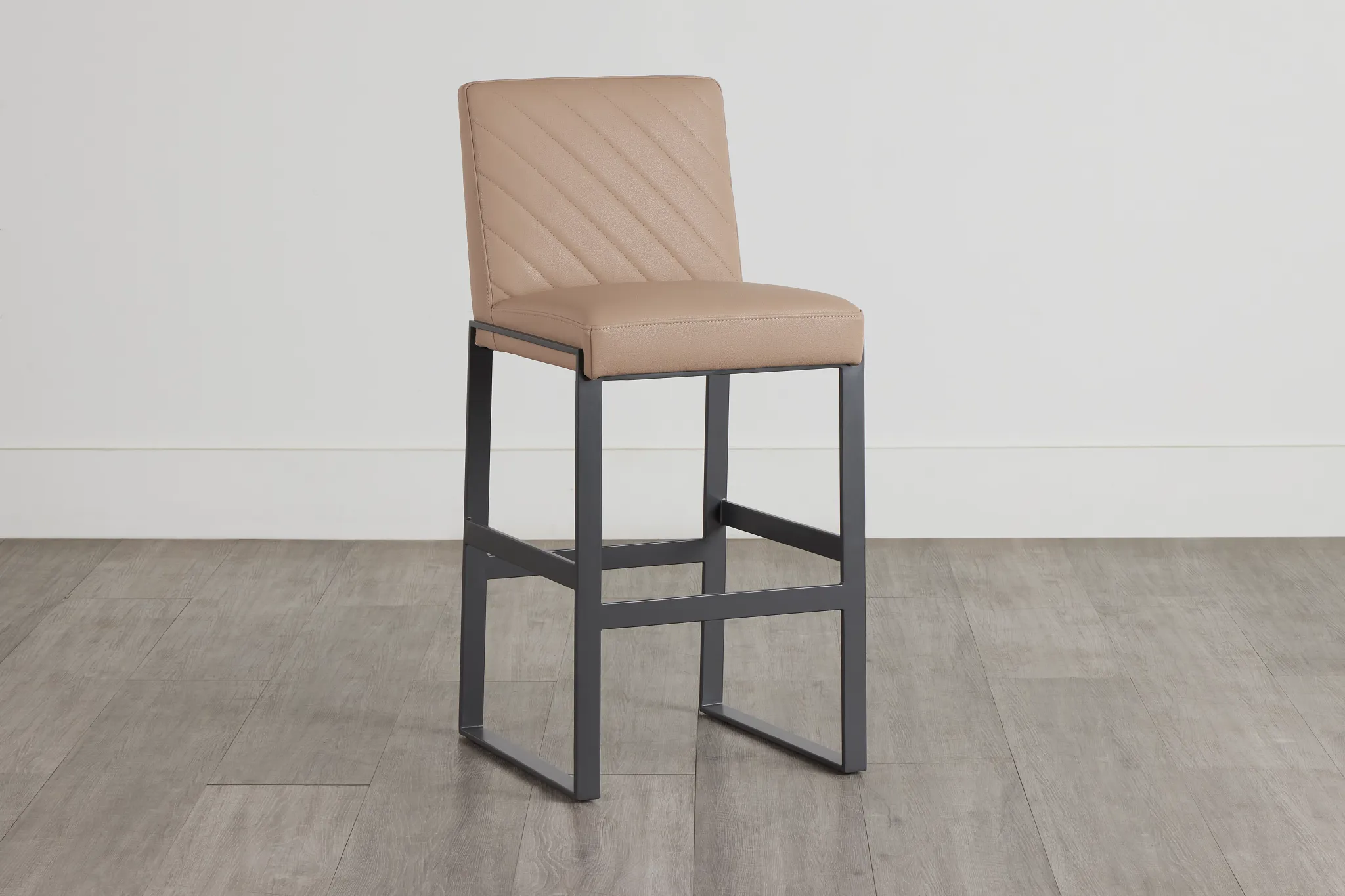 Harlem Taupe 30" Upholstered Barstool