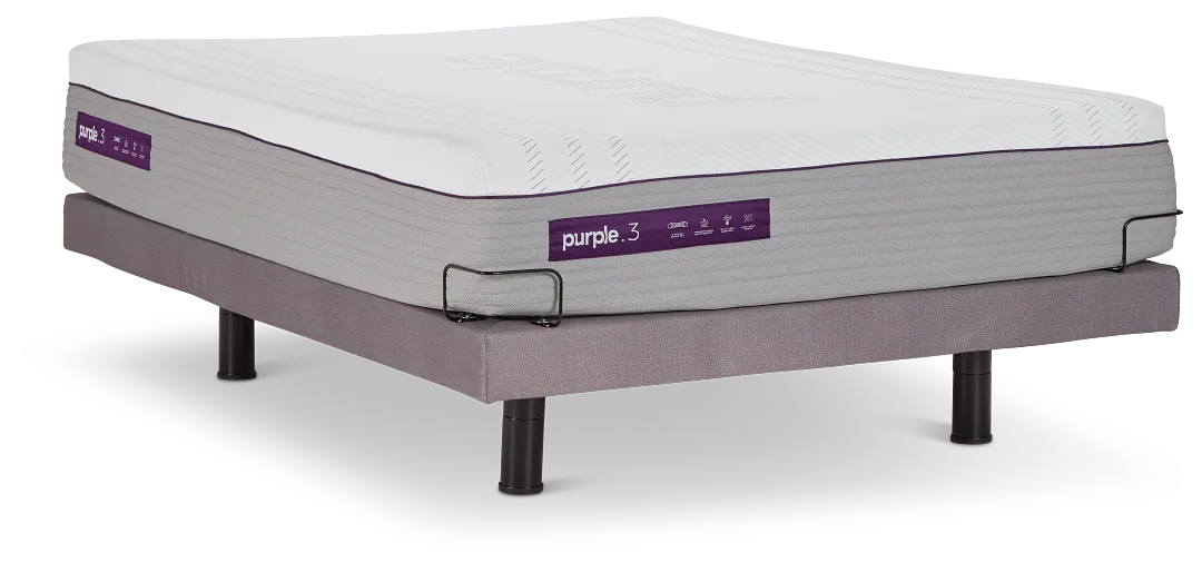 Purple Premier 3 Hybrid Adjustable Mattress Set Purple Premier 3 Hybrid Adjustable Mattress Set