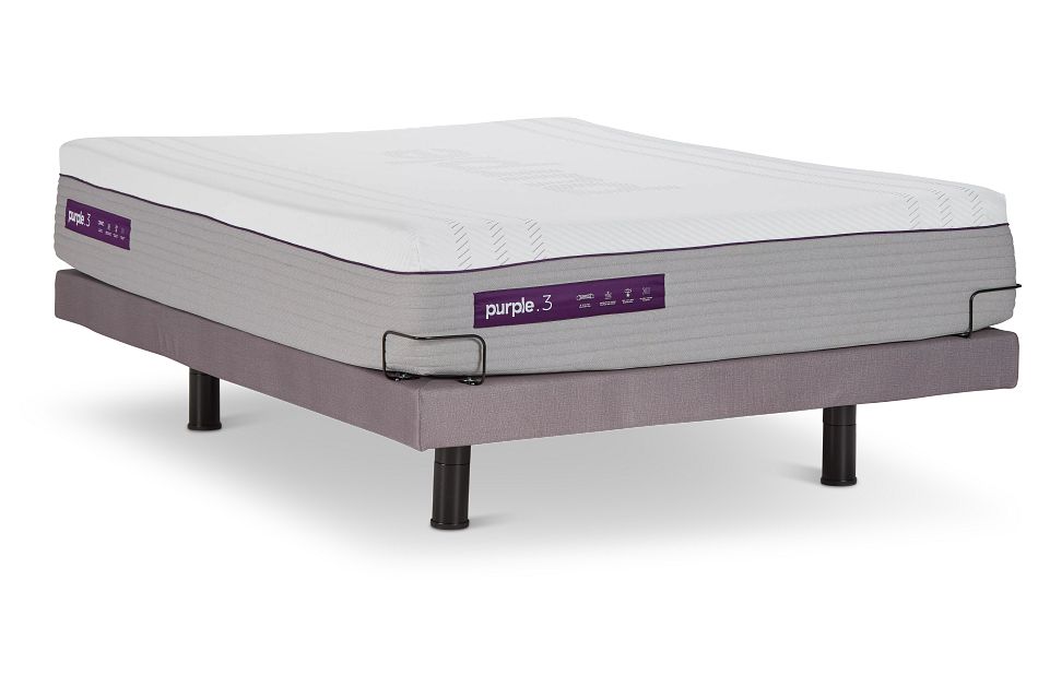 Purple Premier 3 Hybrid Adjustable Mattress Set