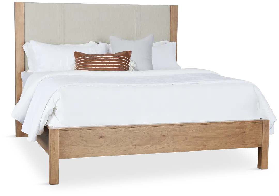 Tahoe Light Tone Uph Panel Bed Tahoe Light Tone Uph Panel Bed