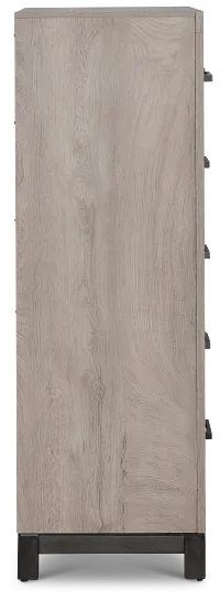 Evanston Gray Drawer Chest