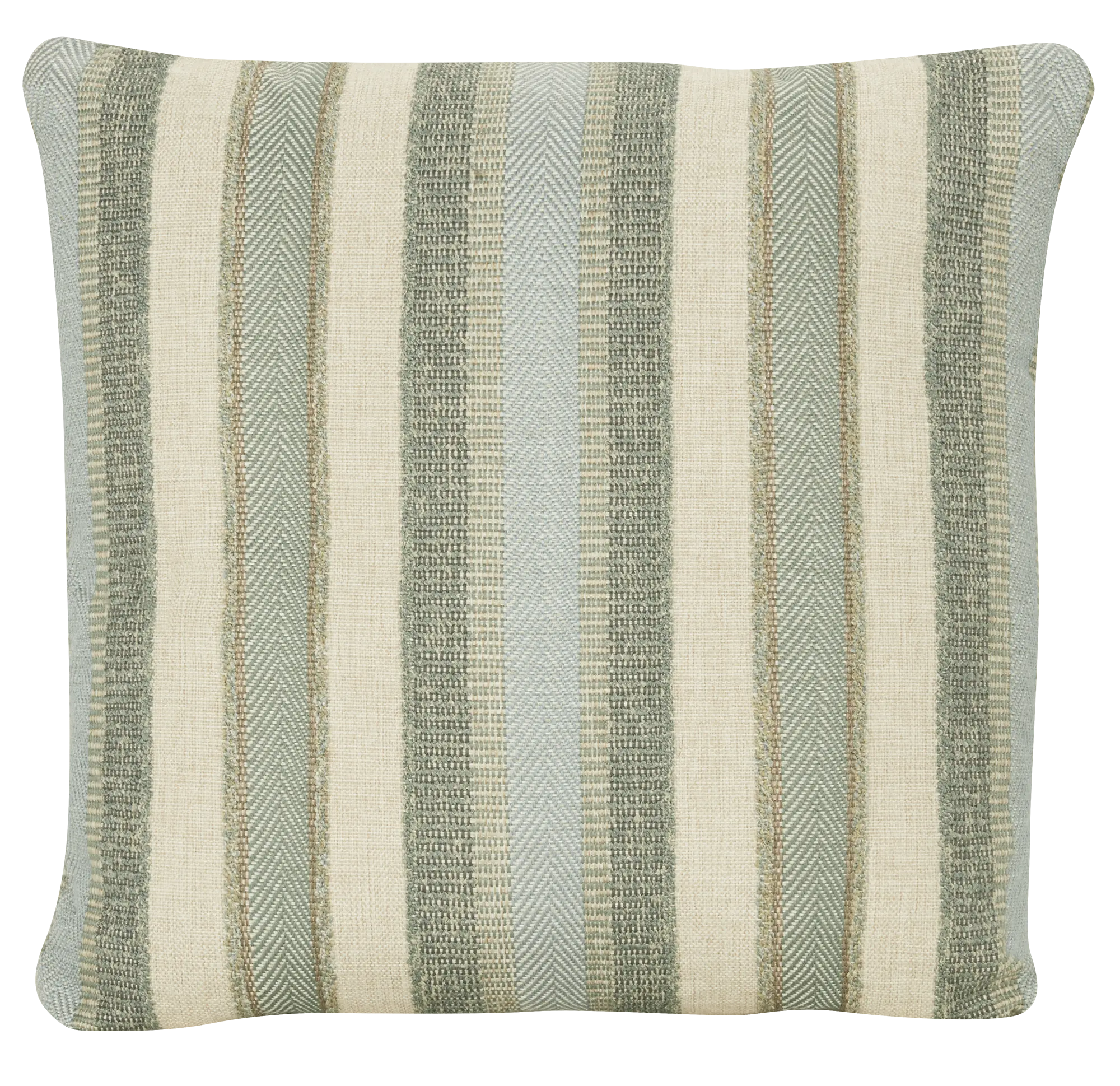 Abode Green Stripe 20" Accent Pillow Abode Green Stripe 20" Accent Pillow