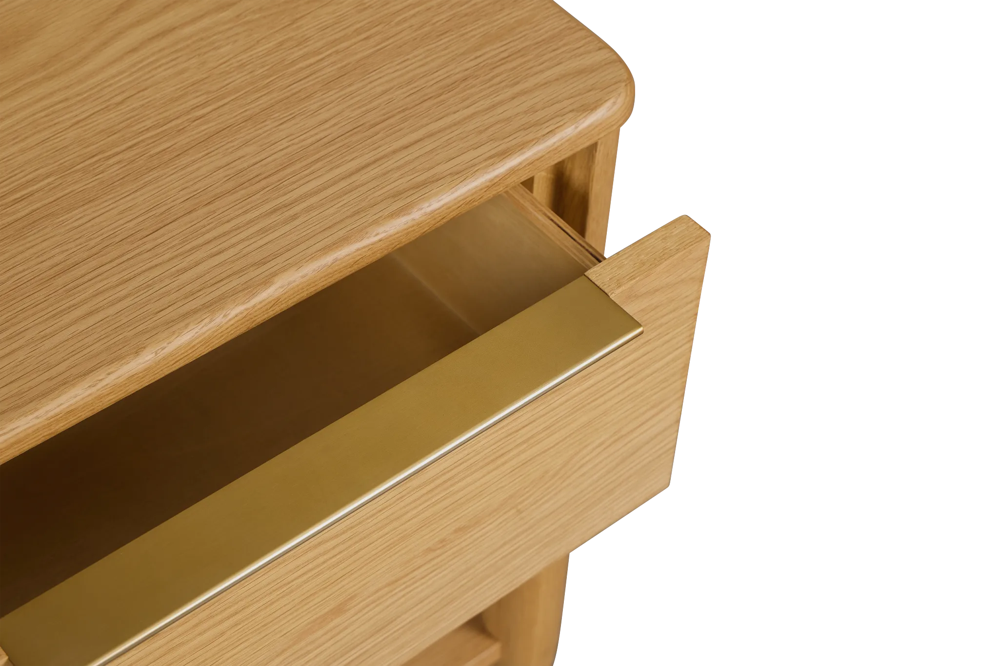 Stockton Light Tone Small Drawer Nightstand