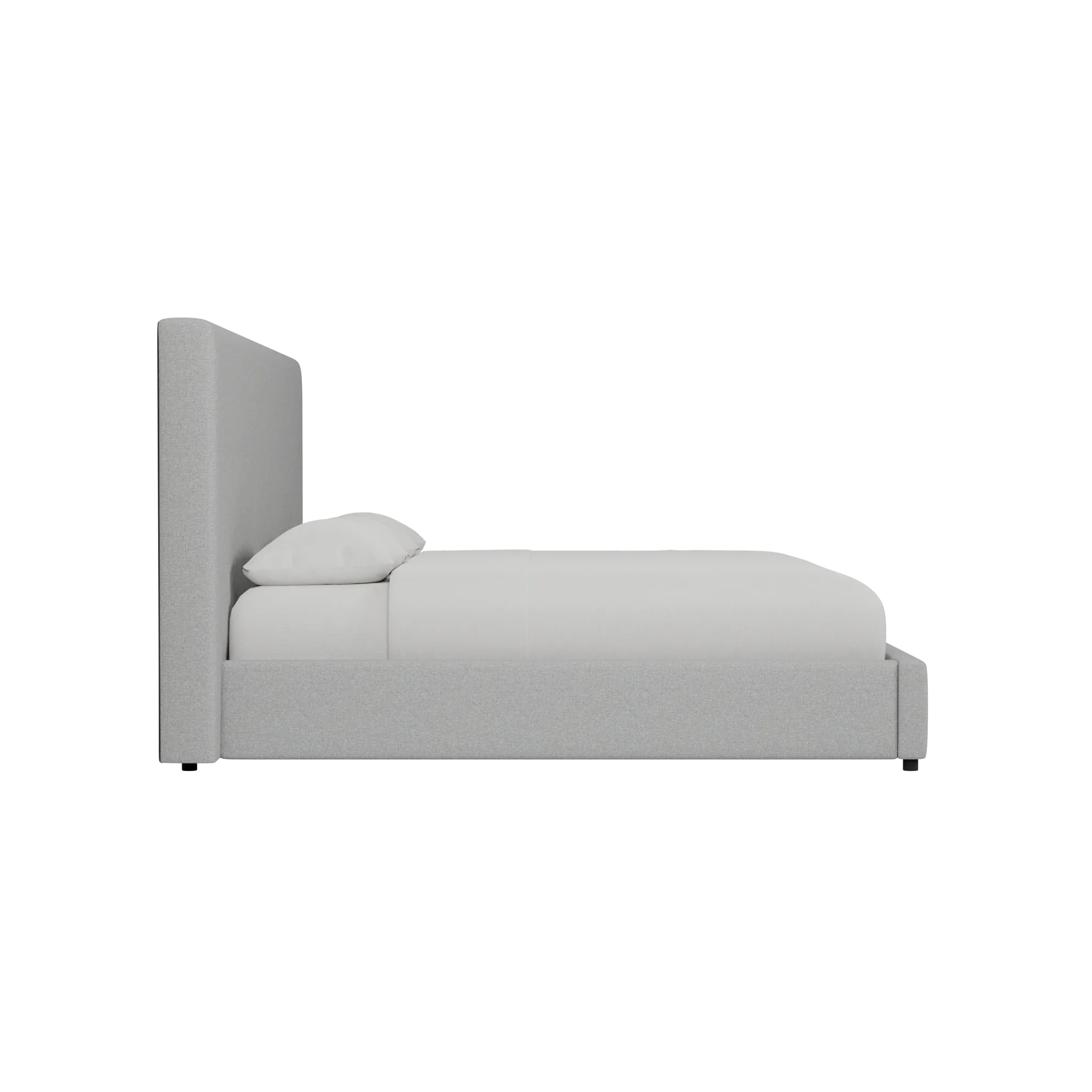 Grayton Suave 54" Upholstered Platform Bed