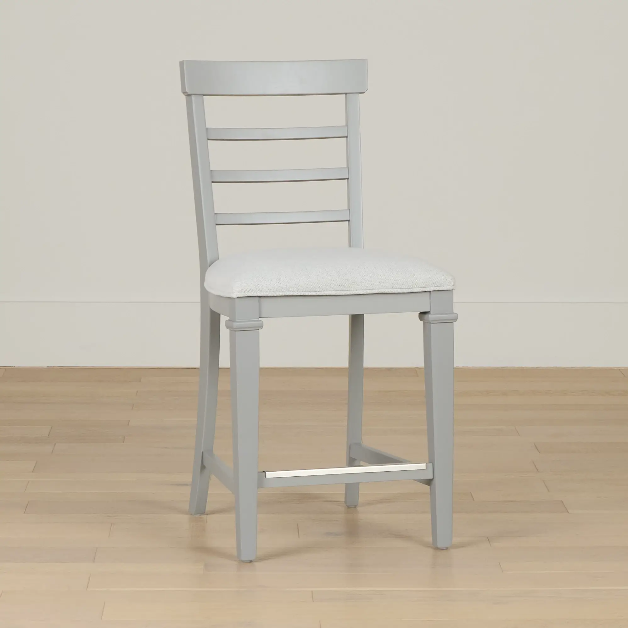 Cape Cod Gray 24" Upholstered Barstool Cape Cod Gray 24" Upholstered Barstool