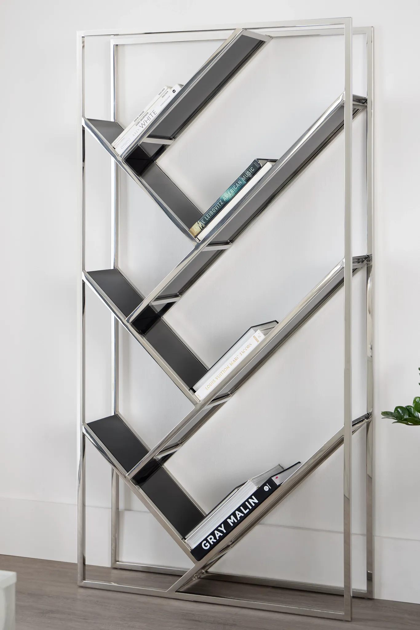 Arrow Black Bookcase