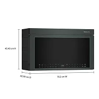 Kitchenaid 730 Series Green Over-the-range Microwave