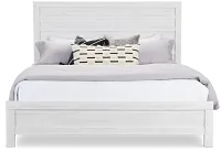 Everett White Panel Bed