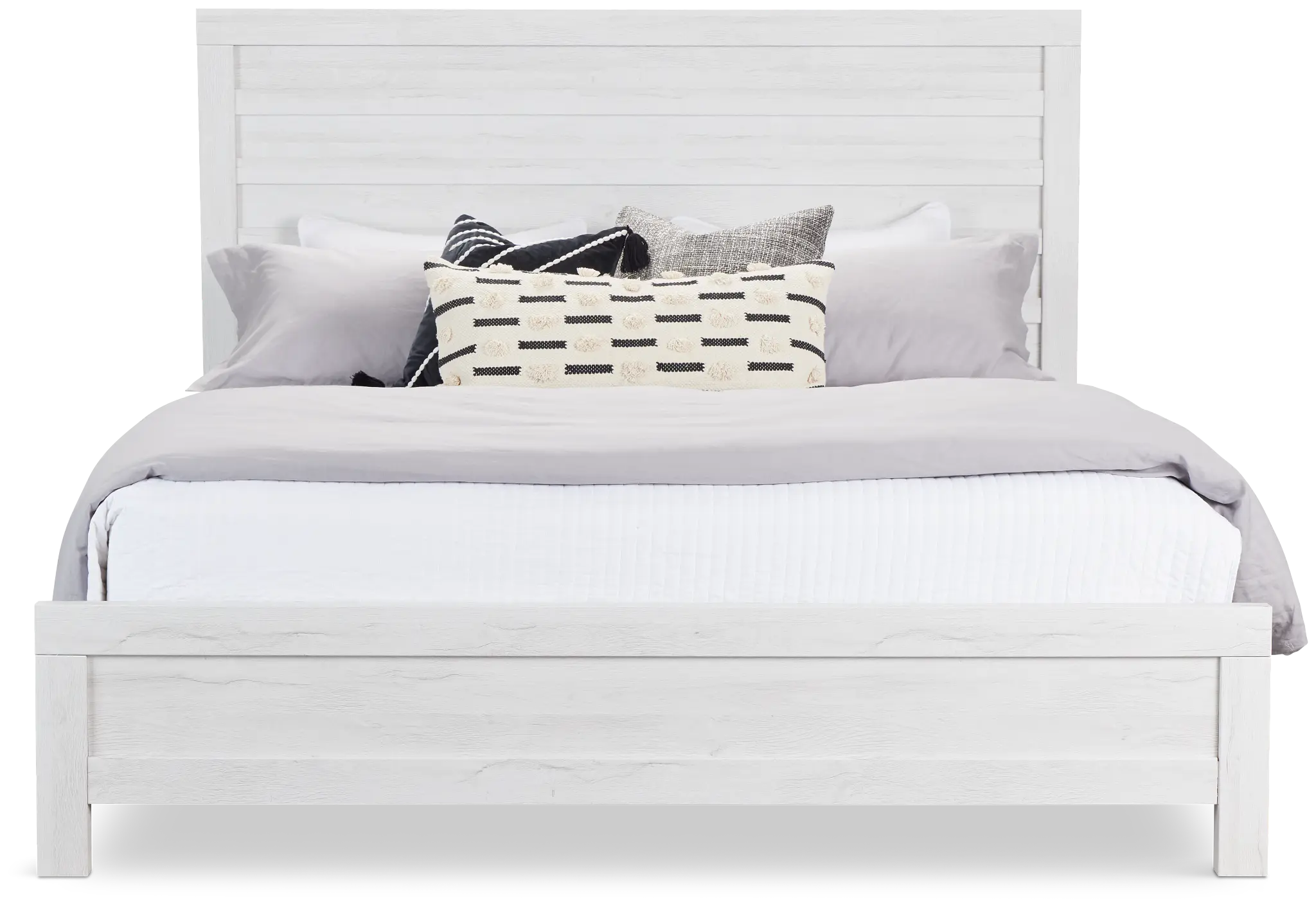 Everett White Panel Bed Everett White Panel Bed