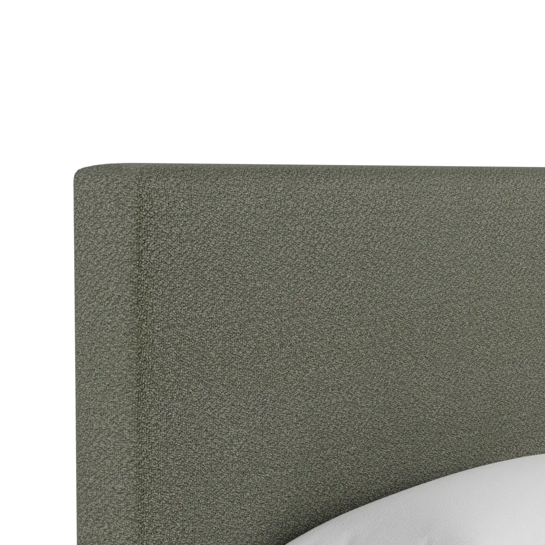 Grayton Sutton Green 54" Upholstered Platform Bed Grayton Sutton Green 54" Upholstered Platform Bed