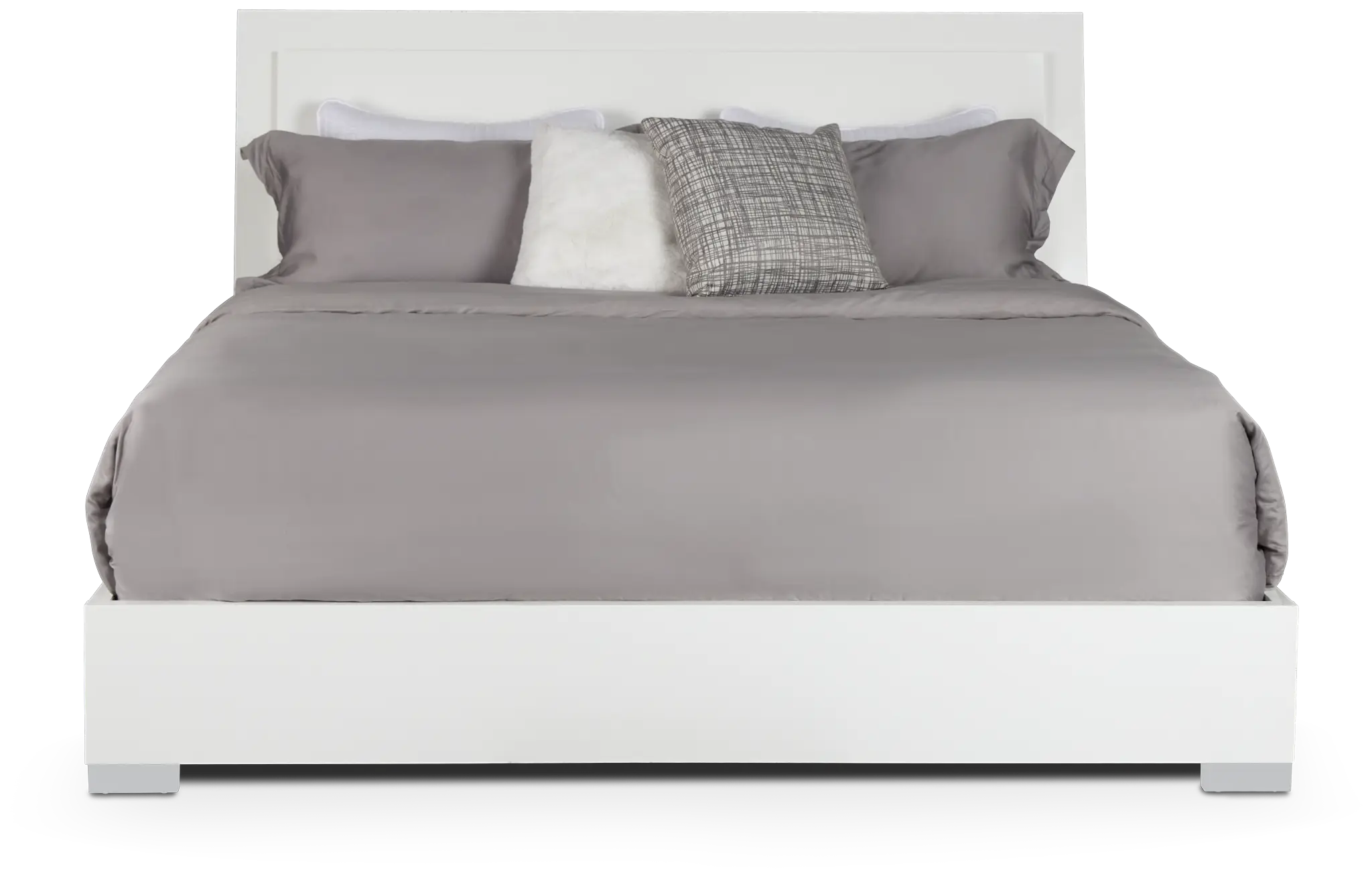 Verona White Platform Bed Verona White Platform Bed