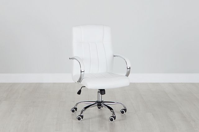 Oakland White Uph Desk Chair (0)