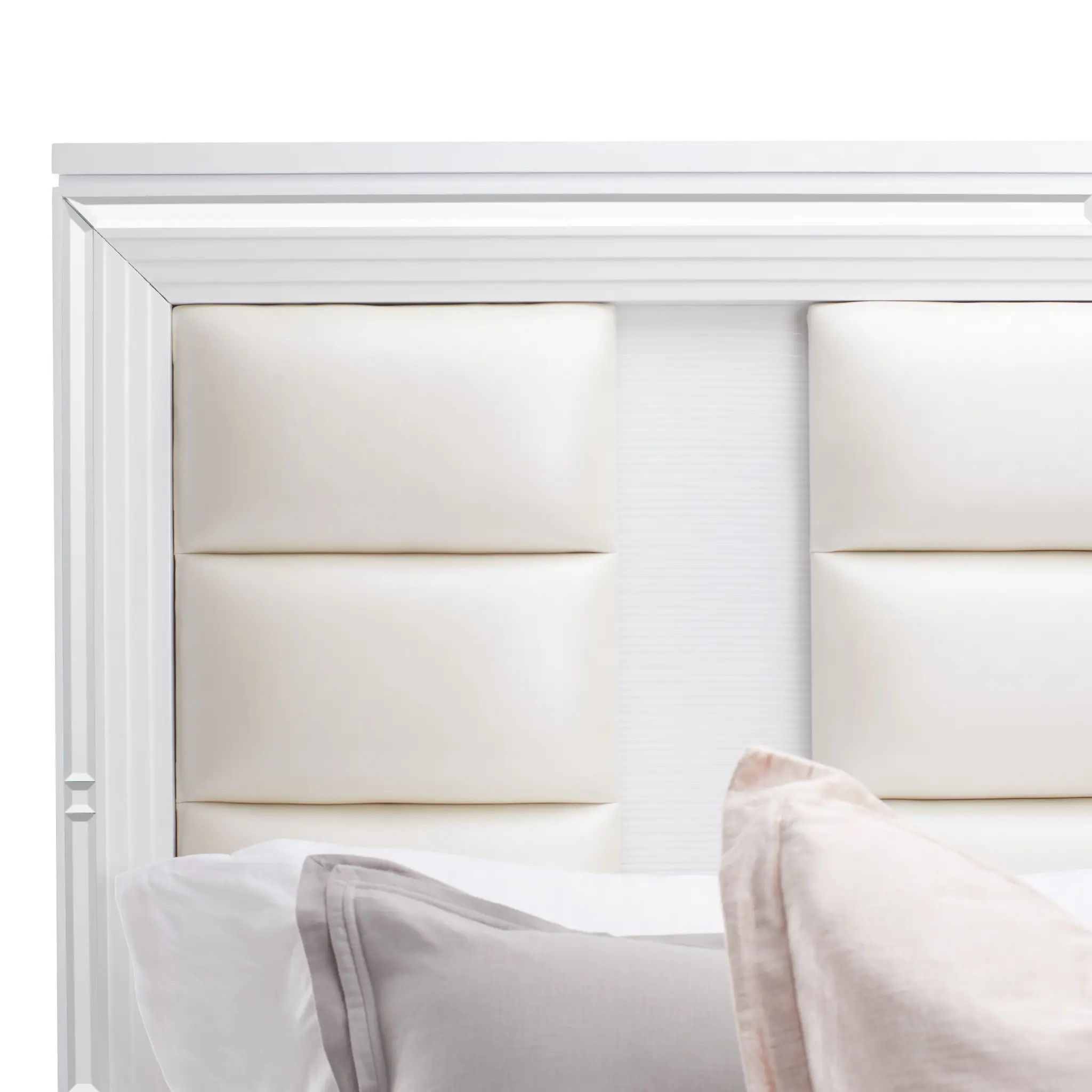 Vegas White Platform Storage Bed Vegas White Platform Storage Bed