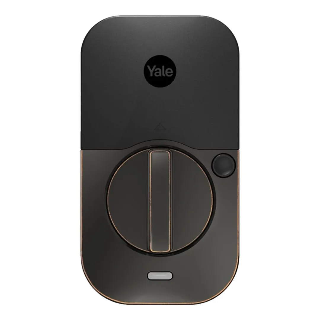 Yale Pro 2 Pushbutton & Connect Bridge Bronze Key-free Touchscreen Door Lock