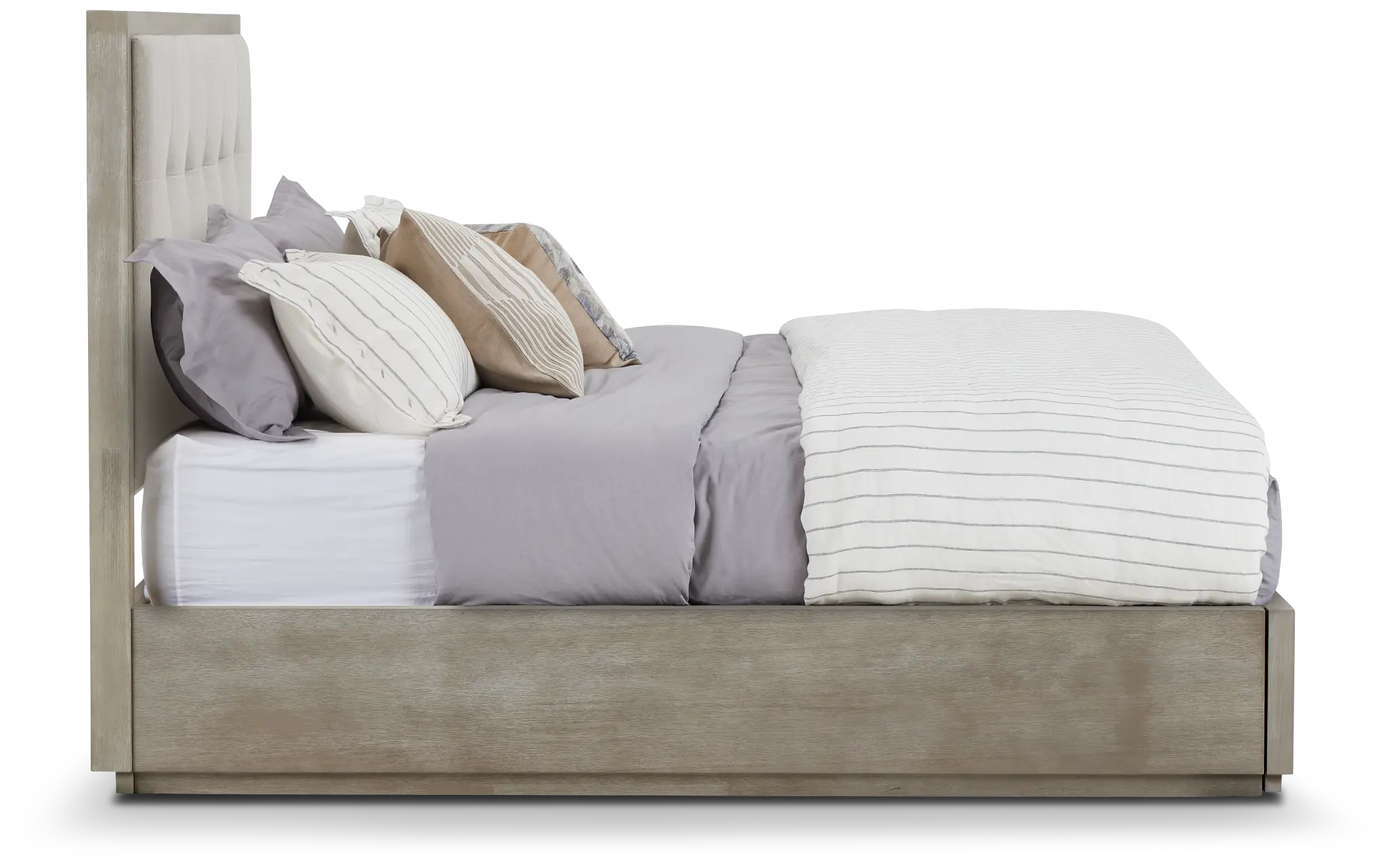 Madden Light Tone Wood Platform Storage Bed Madden Light Tone Wood Platform Storage Bed