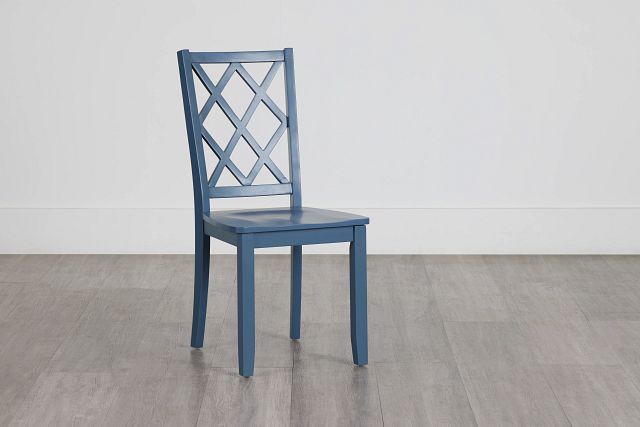 Edgartown Navy Side Chair