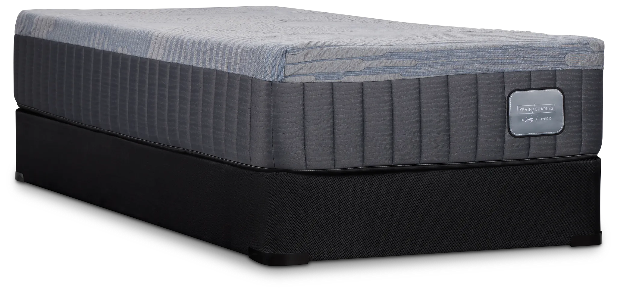 Kevin Charles By Sealy Hybrid Medium Mattress Set