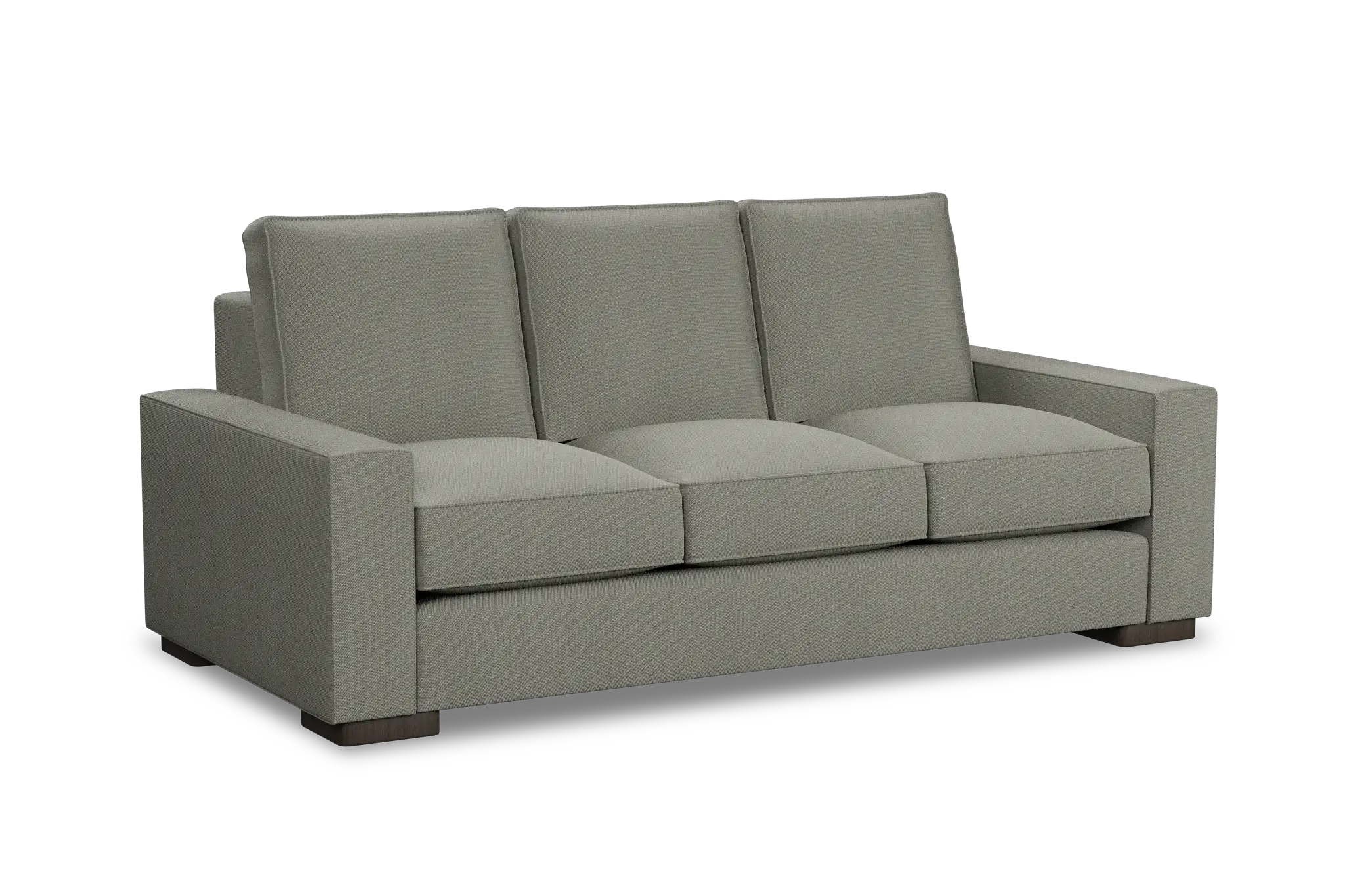 Edgewater Delray Pewter 84" Sofa W/ 3 Cushions Edgewater Delray Pewter 84" Sofa W/ 3 Cushions