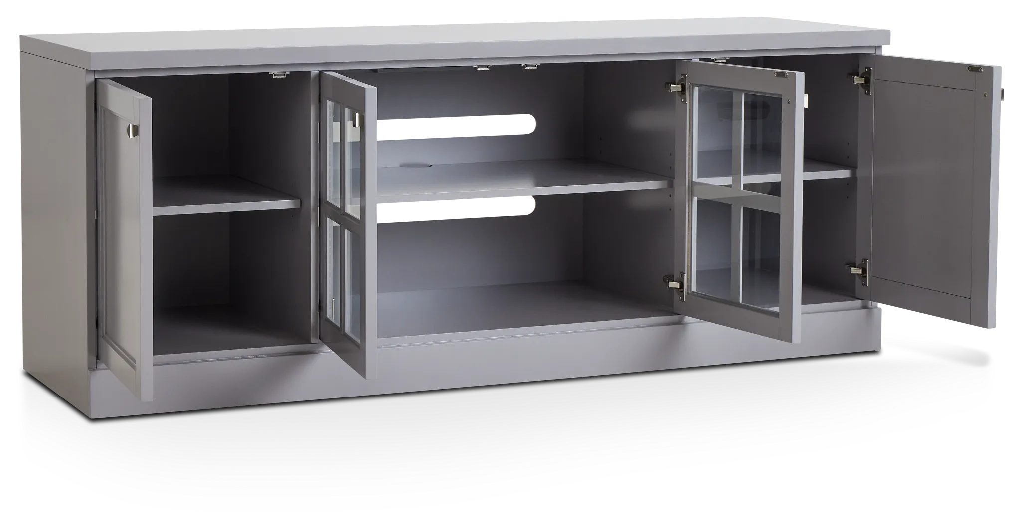 Newport Gray 76" Tv Stand