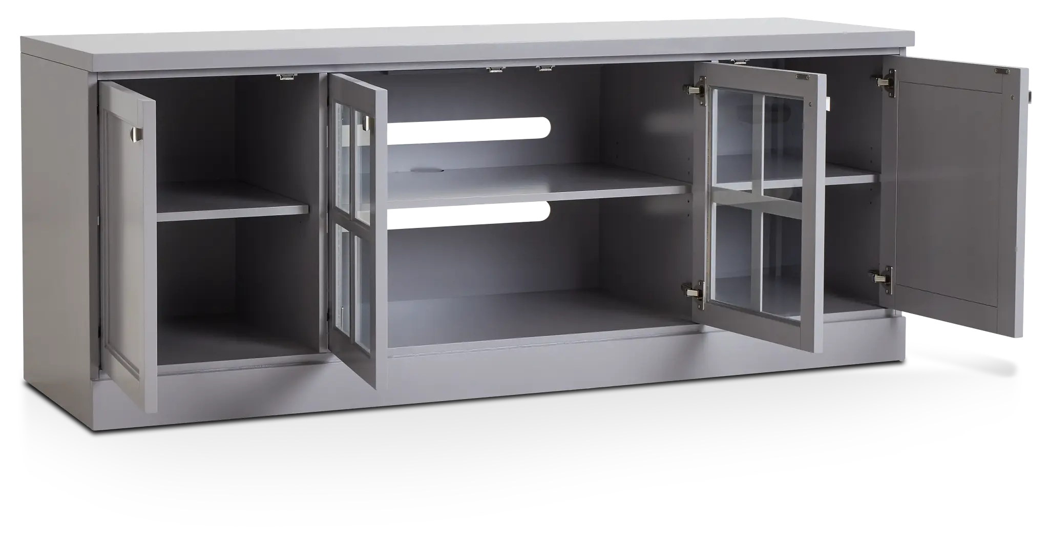 Newport Gray 76" Tv Stand Newport Gray 76" Tv Stand