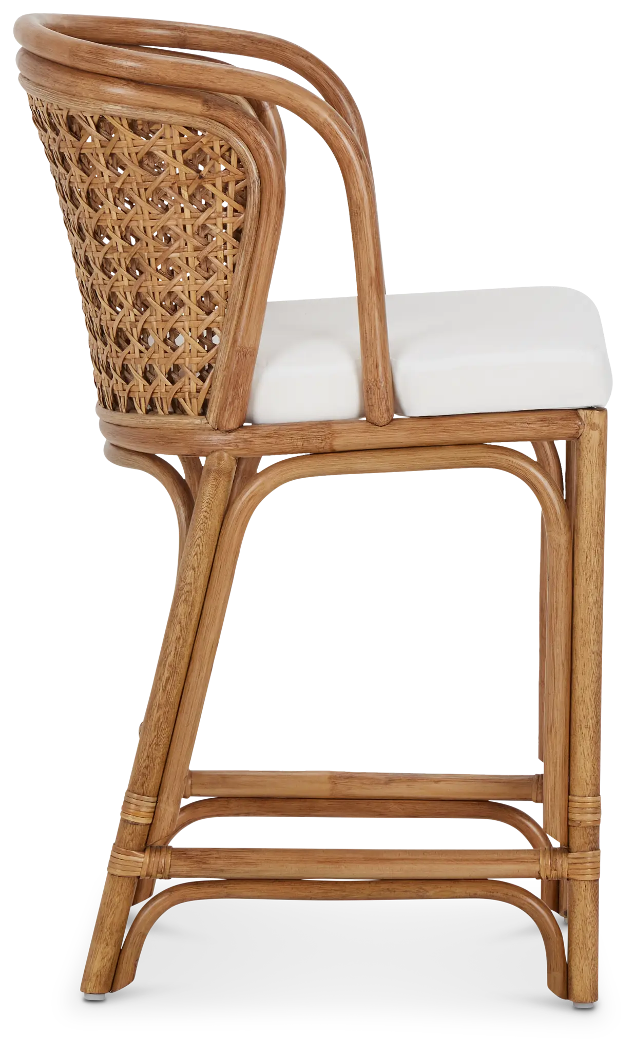 Maui Light Tonewoven 24" Upholstered Barstool Maui Light Tonewoven 24" Upholstered Barstool