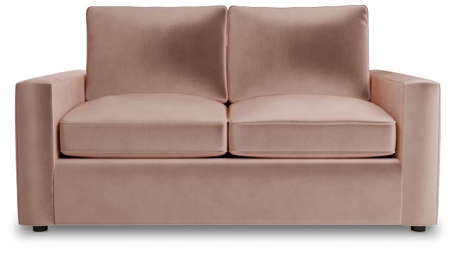 Siesta Joya Light Pink Fabric Loveseat