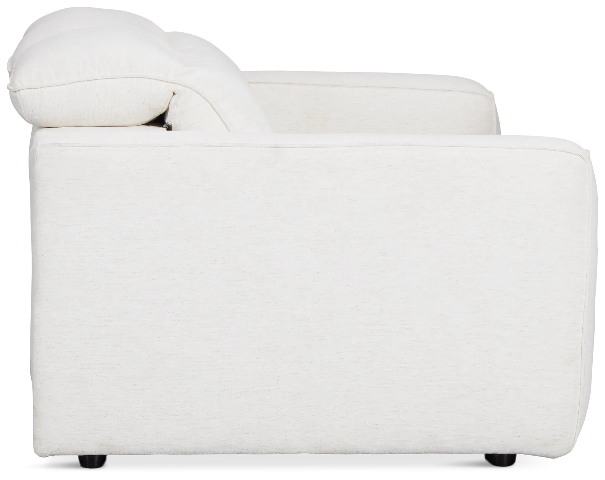 Ryland White Fabric Power Reclining Sofa