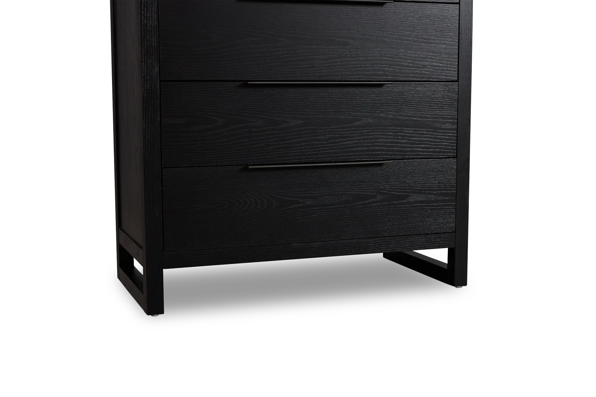 Williamsburg Black 5-drawer Chest Williamsburg Black 5-drawer Chest