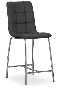 Vienna Dark Gray 24" Upholstered Barstool