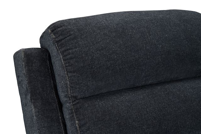 Orion Dark Gray Fabric Reclining Sofa