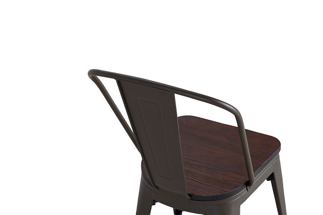 Harlow Dark Tone Wood Side Chair