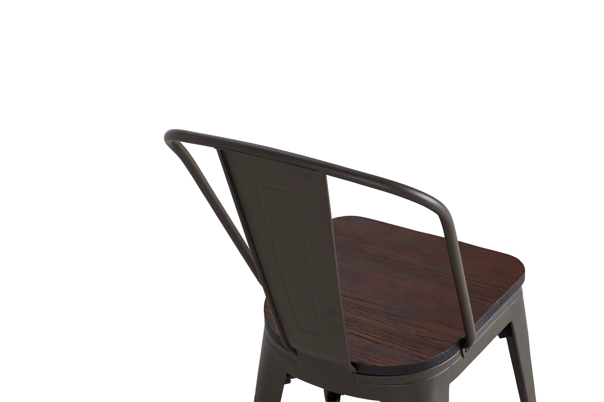 Harlow Dark Tone Wood Side Chair Harlow Dark Tone Wood Side Chair
