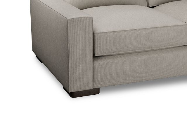 Edgewater Revenue Beige Small Two-arm Sectional