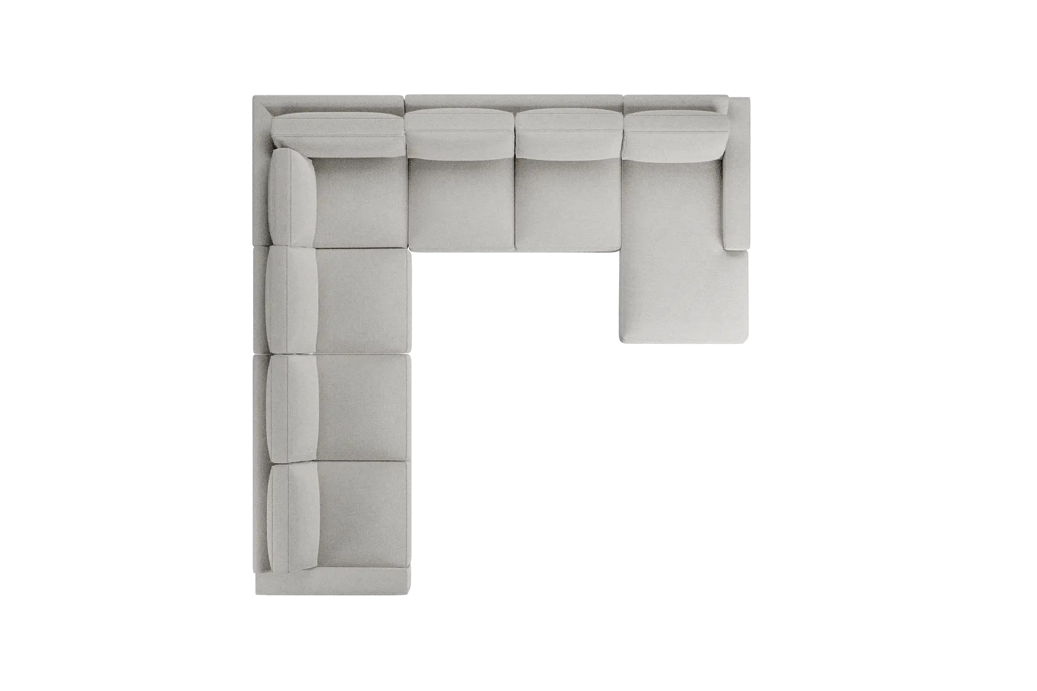 Edgewater Maguire Ivory Large Right Chaise Sectional Edgewater Maguire Ivory Large Right Chaise Sectional