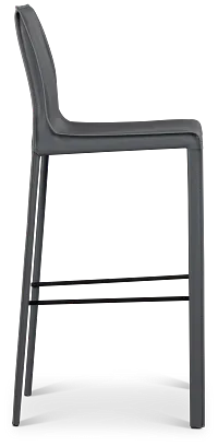 Lugo Gray 30" Upholstered Barstool