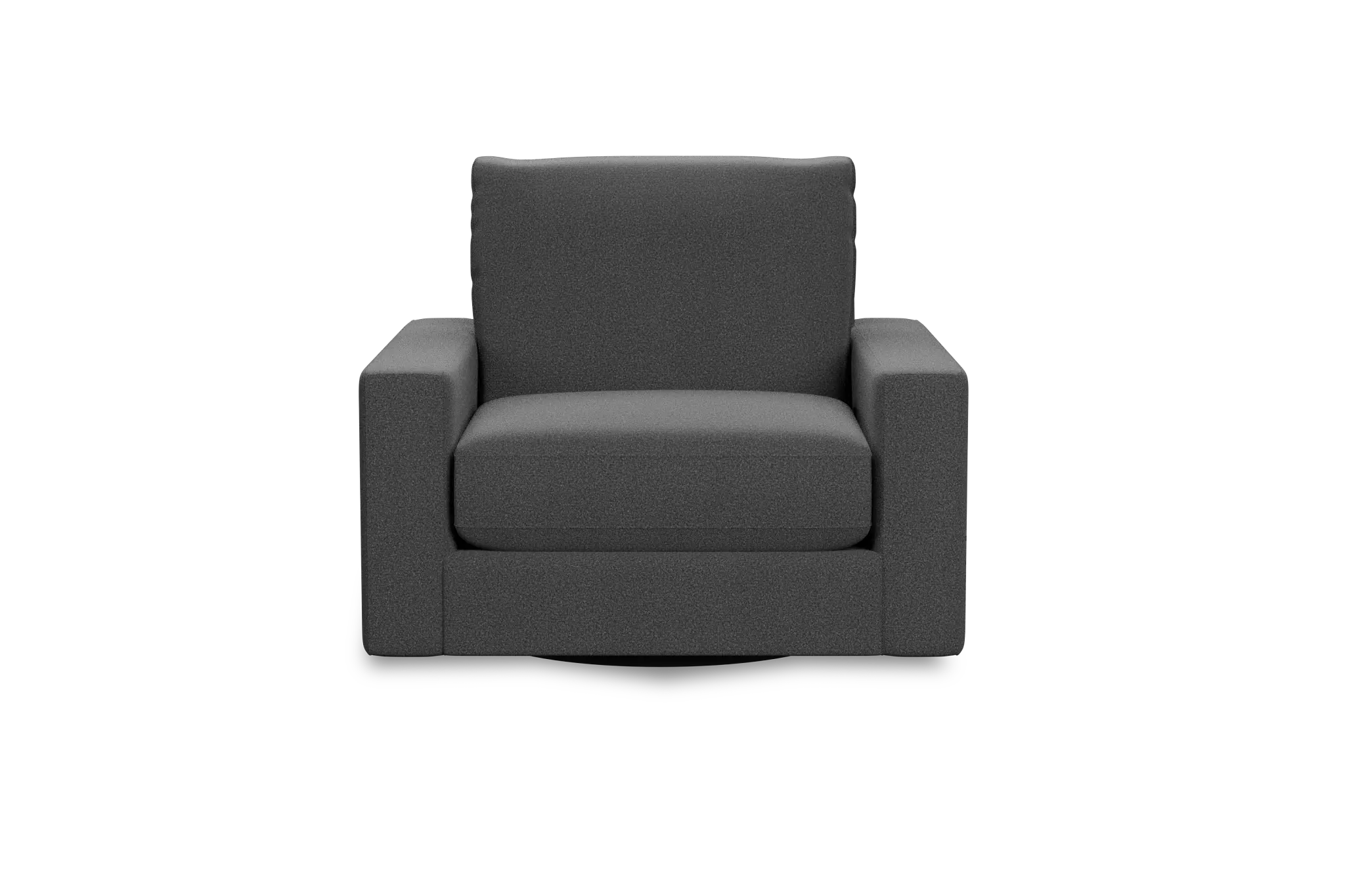 Edgewater Delray Dark Gray Swivel Chair Edgewater Delray Dark Gray Swivel Chair