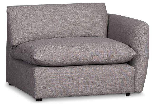 Serena Gray Fabric Right Chair